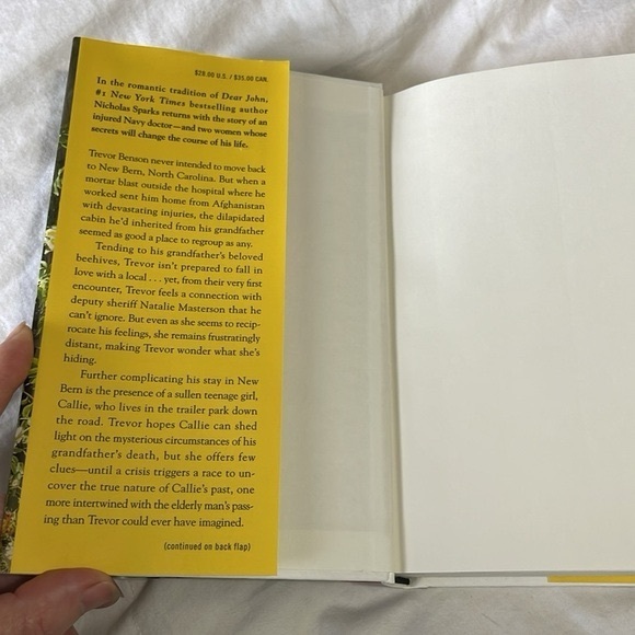 NICHOLAS SPARKS Hard Cover “The Return” a novel New Condition Book - Picture 7 of 9